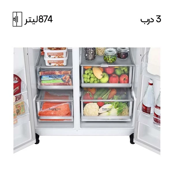 ساید ال جیx348سفید