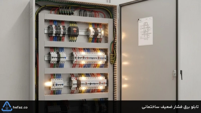 تابلو برق فشار ضعیف ساختمانی تابلو برق فشار ضعیف ساختمانی