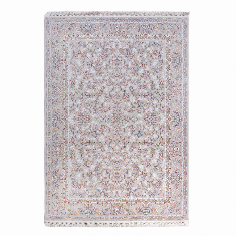 فرش طرح صدف کرم 1200 شانه