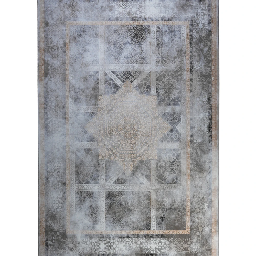 فرش طرح ملکه نقره‌ای 1200 شانه برجسته