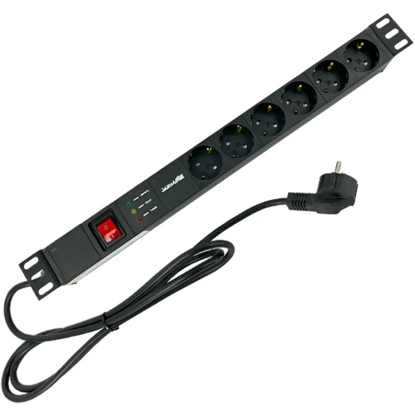 پاور ماژول محافظ دار 6 پورت