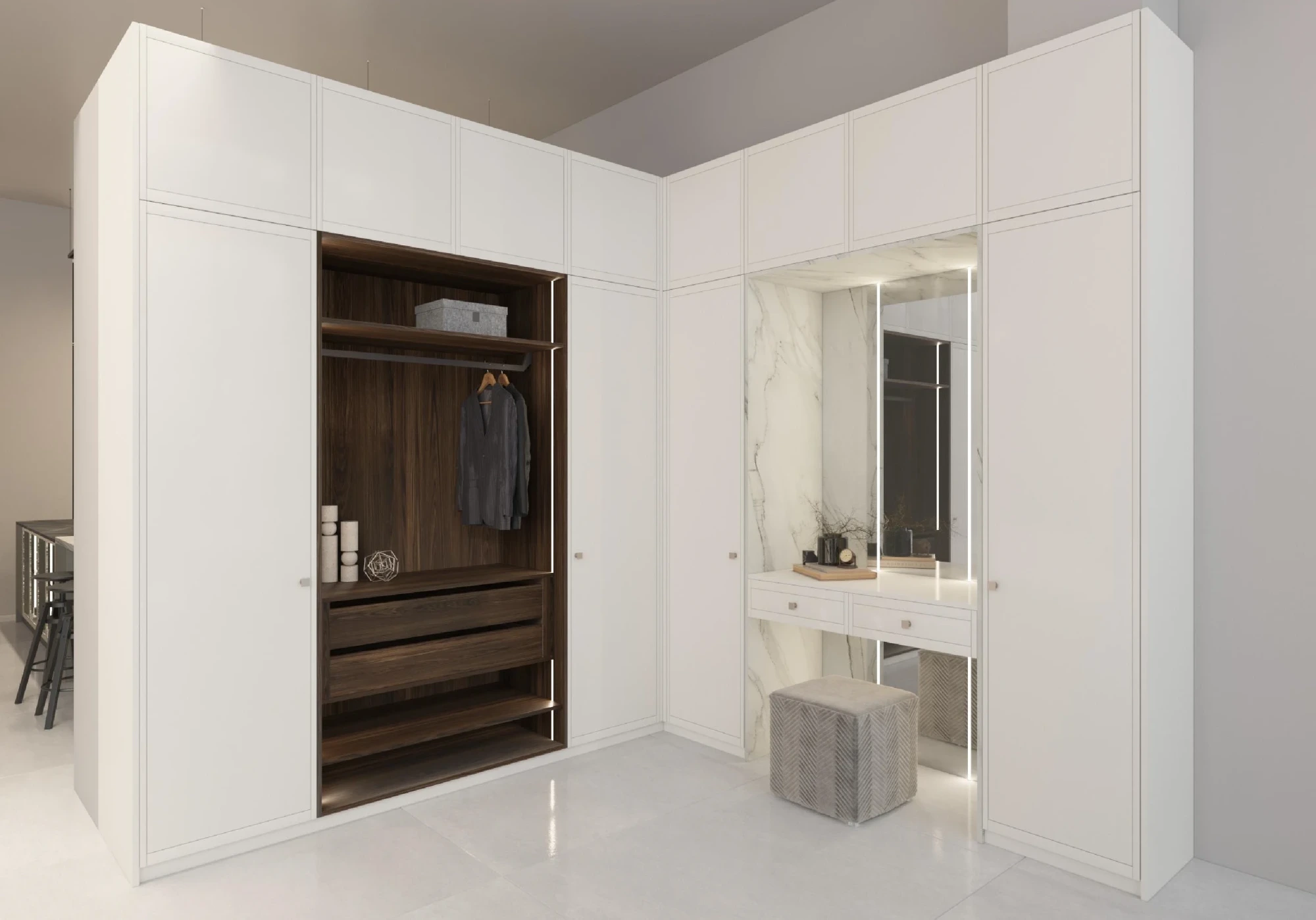 پروژه کلوزت روم کامرانیه