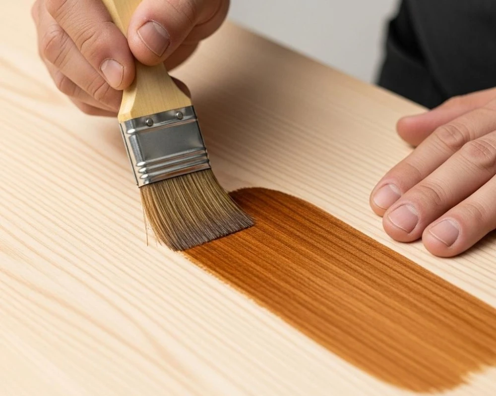 آموزش جامع نحوه صحیح رنگ‌آمیزی چوب با استفاده از شاپان