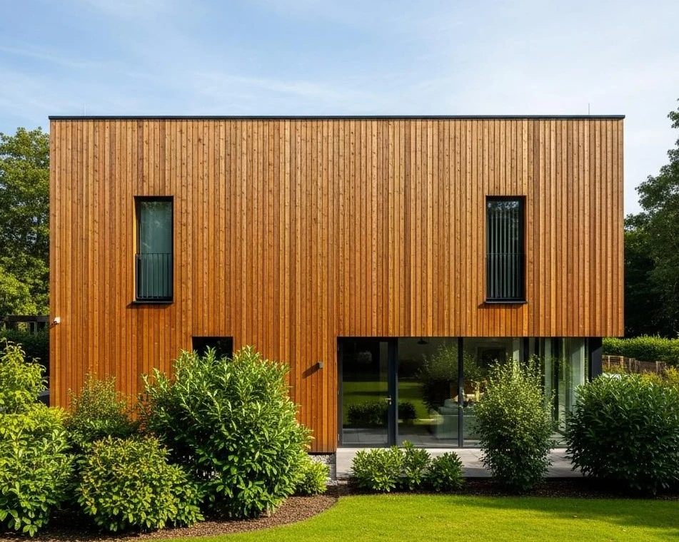 چگونه با چوب ترمو نمایی زیبا و ماندگار ایجاد کنیم؟