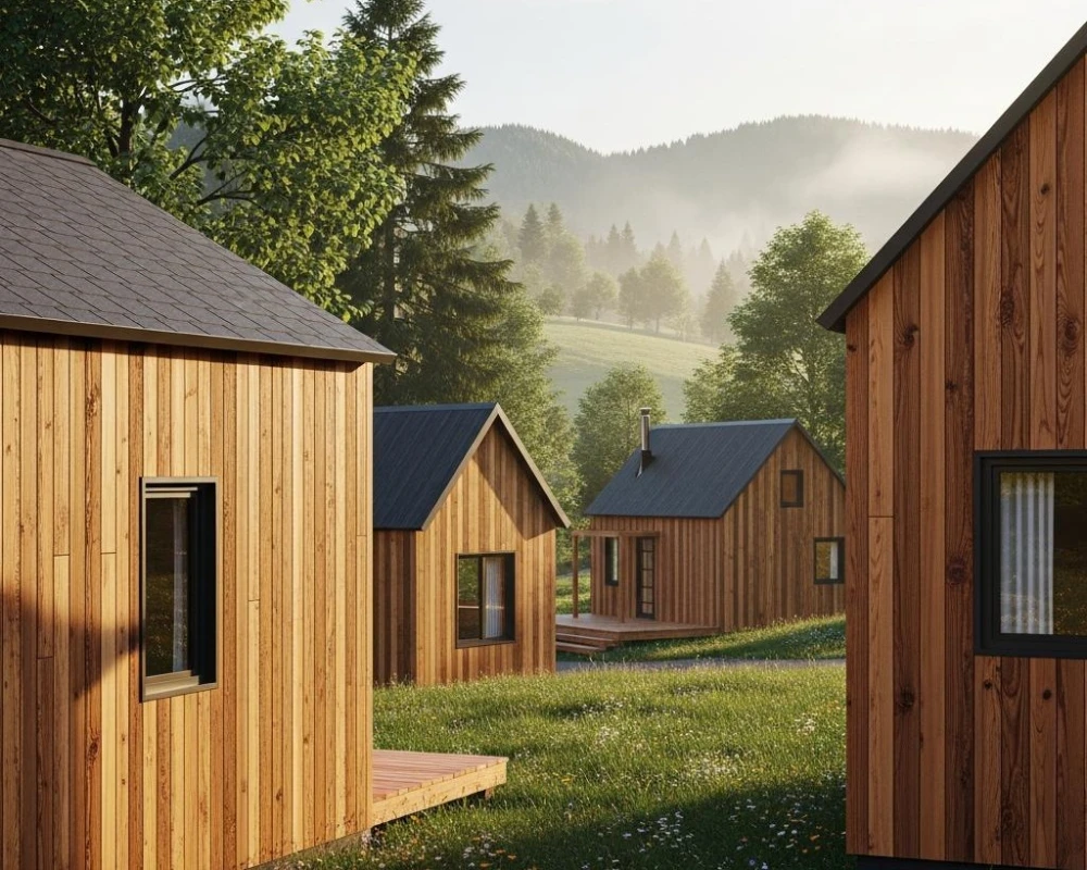 ترموود برای ساخت کابین و کلبه‌های روستایی مناسب است؟