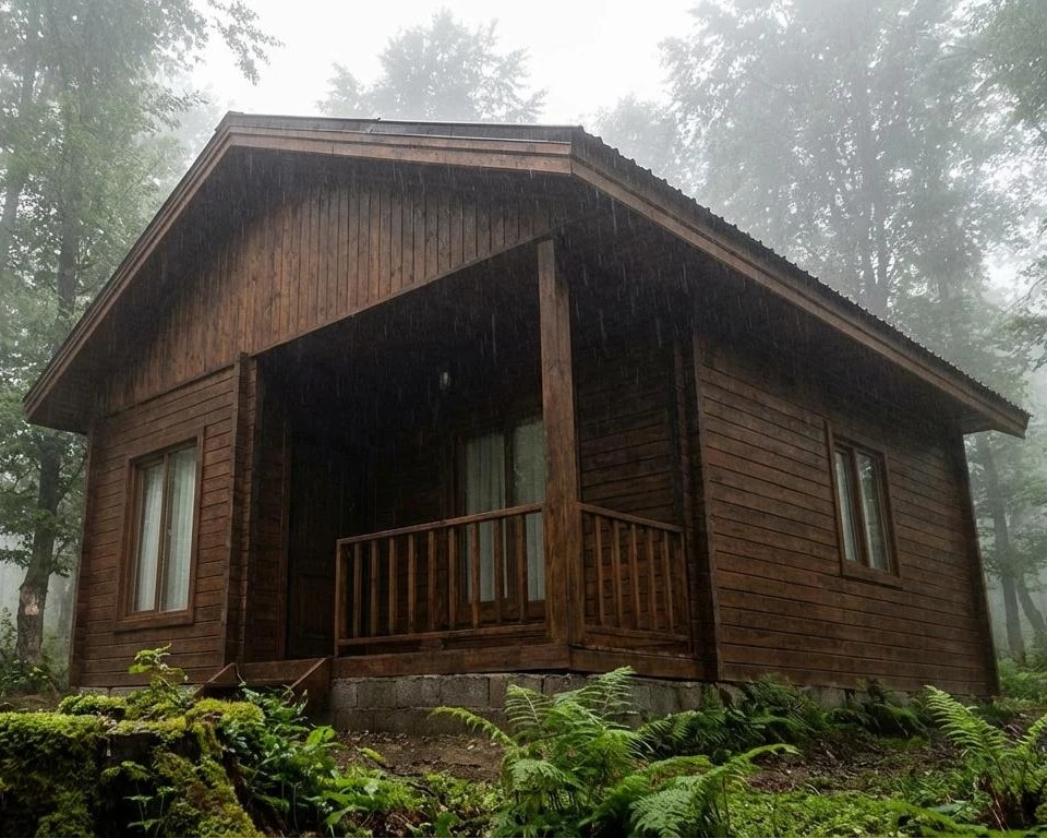 بهترین نوع چوب برای ساخت خانه چوبی در مازندران