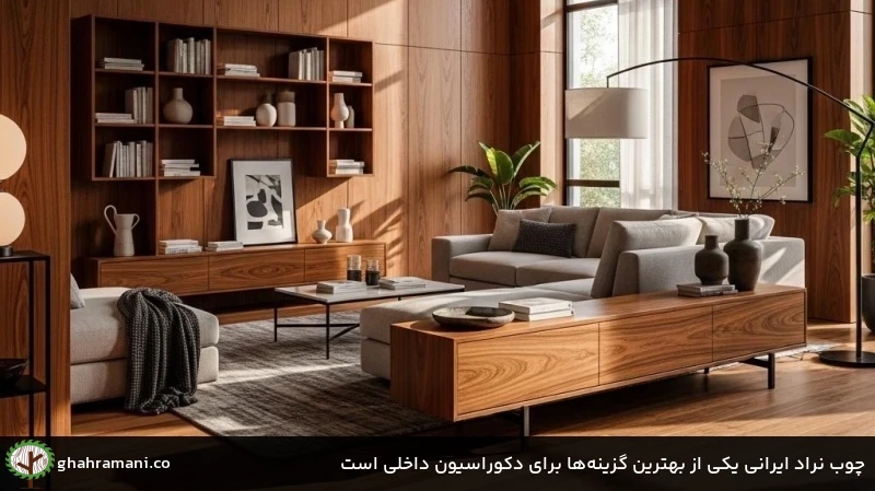 چوب نراد ایرانی یکی از بهترین گزینه&zwnj;ها برای دکوراسیون داخلی است