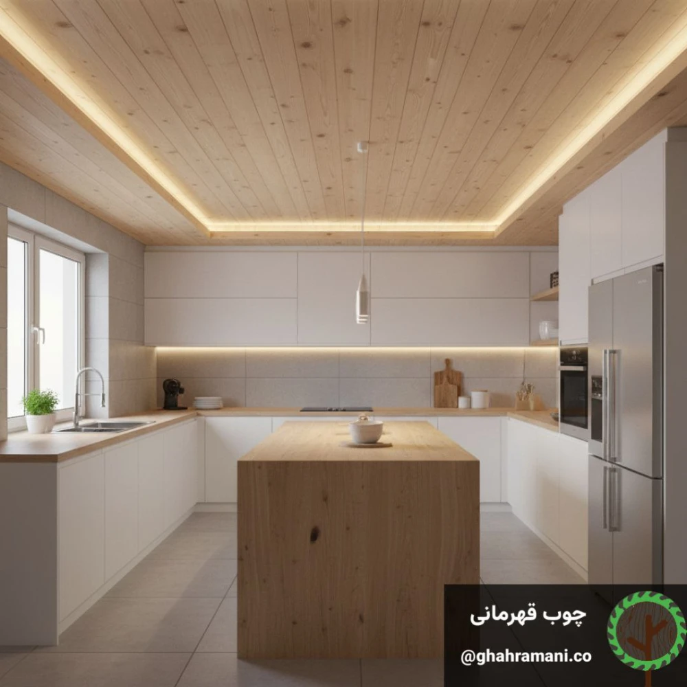 لمبه مدرن نراد | ضخامت 12.5 mm – عرض 92 mm – طول 6000 mm