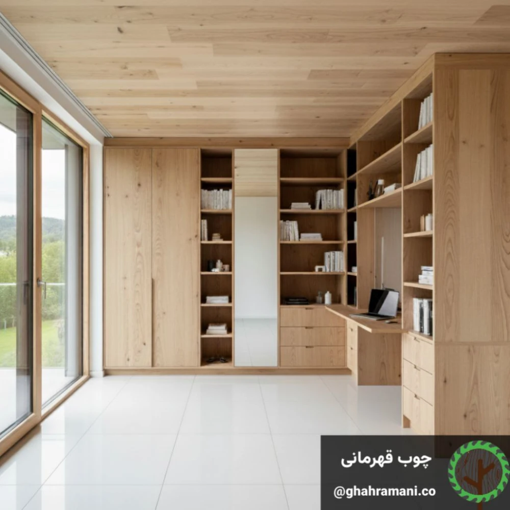 صفحه چوبی مهندسی شده CLT روسی 2380*1180*22 میلی متر