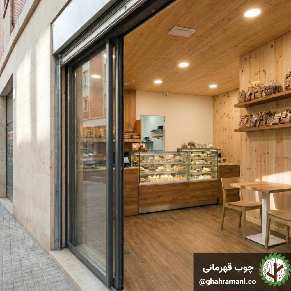 پنل کلاسیک نیم به نیم 6000*142*9 میلیمتر