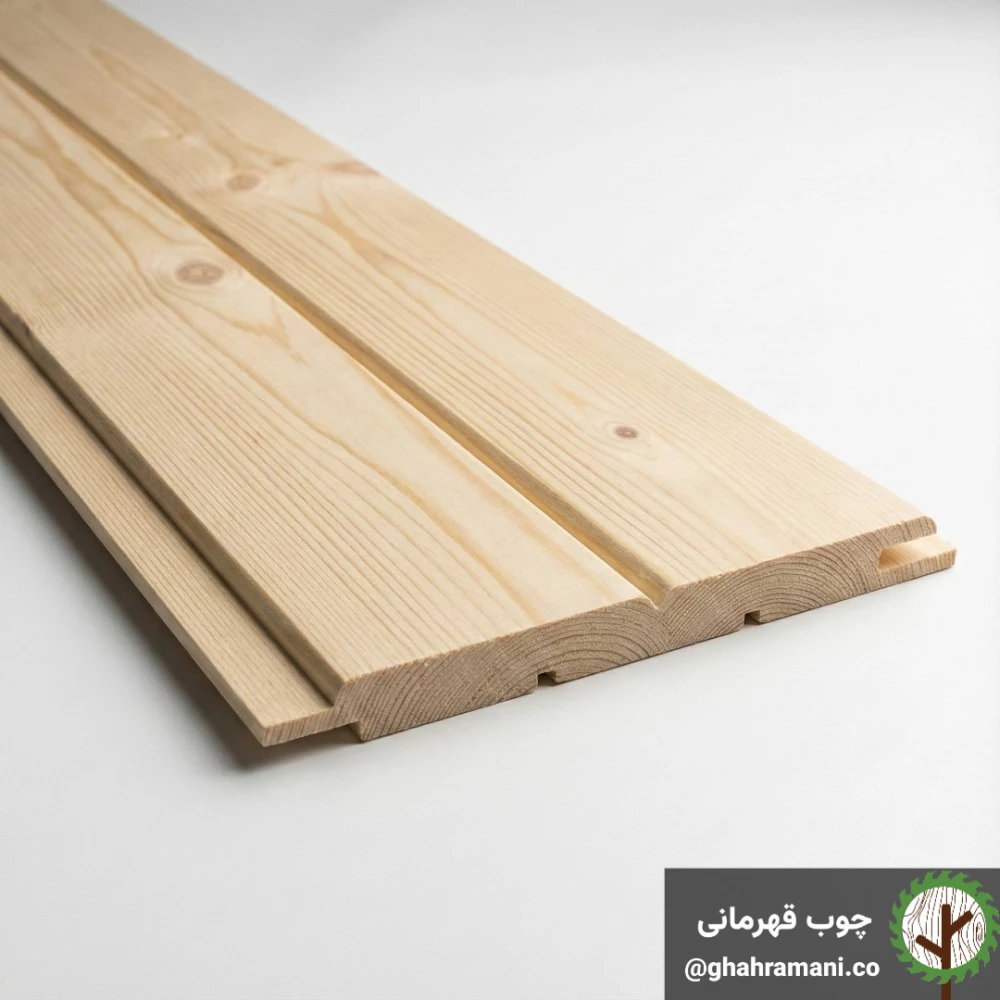 پنل کلاسیک وسط شیار 6000*112*12.5 میلیمتر