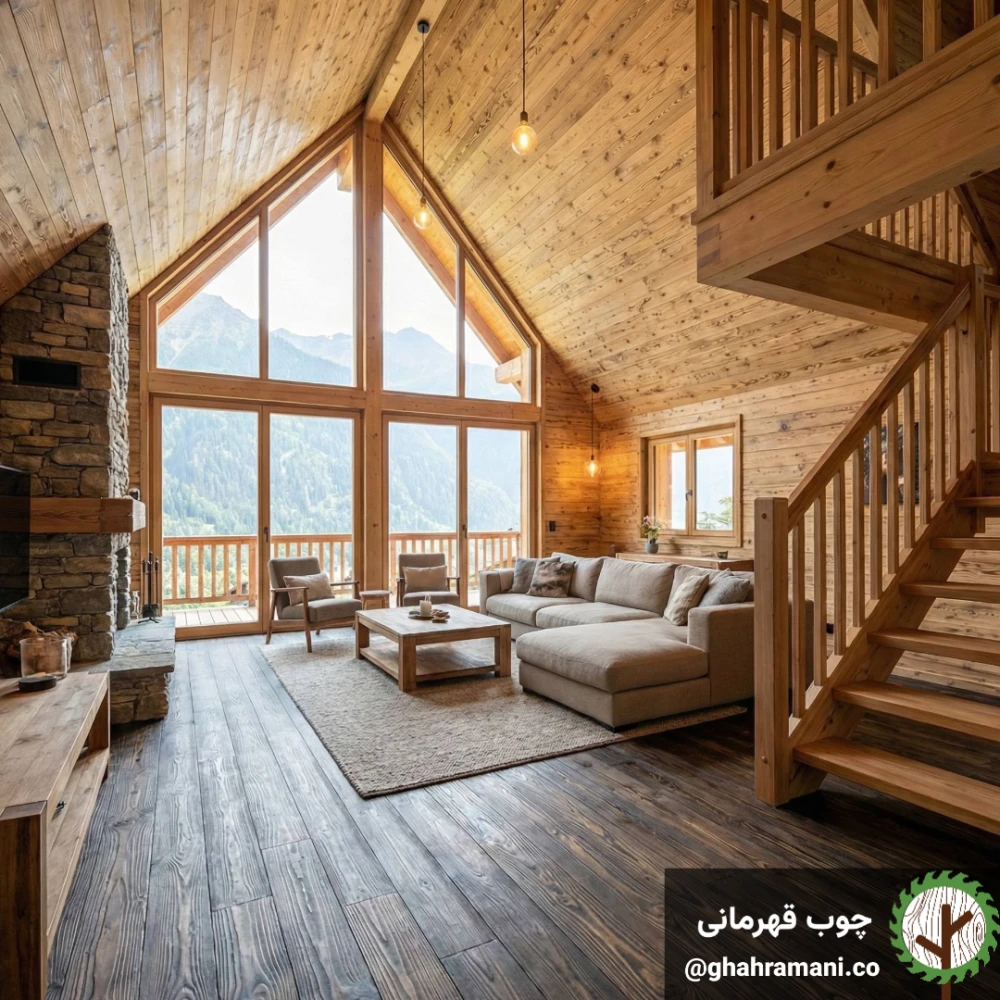 پنل مدرن سندبلاست نراد 6000*92*12.5 میلی متر