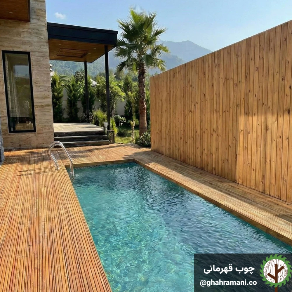 پروفیل گریل ترموود | ضخامت 18 mm – عرض 92 mm – طول 4000 mm