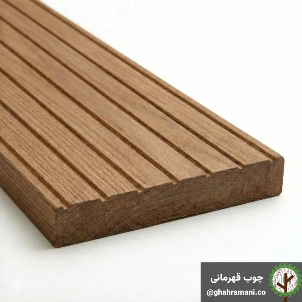 پروفیل گریل ترموود | ضخامت 18 mm – عرض 92 mm – طول 4000 mm