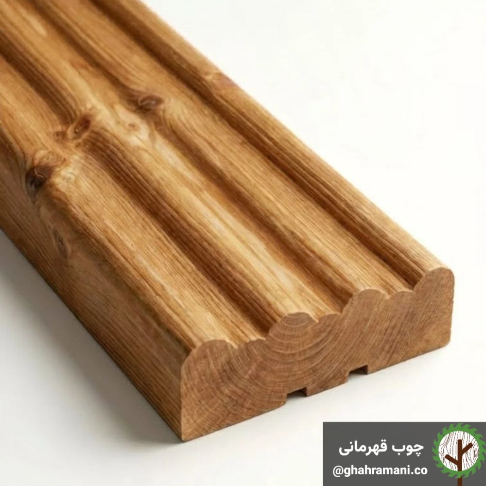 پروفیل ابری ترموود 4000*92*18 میلی متر