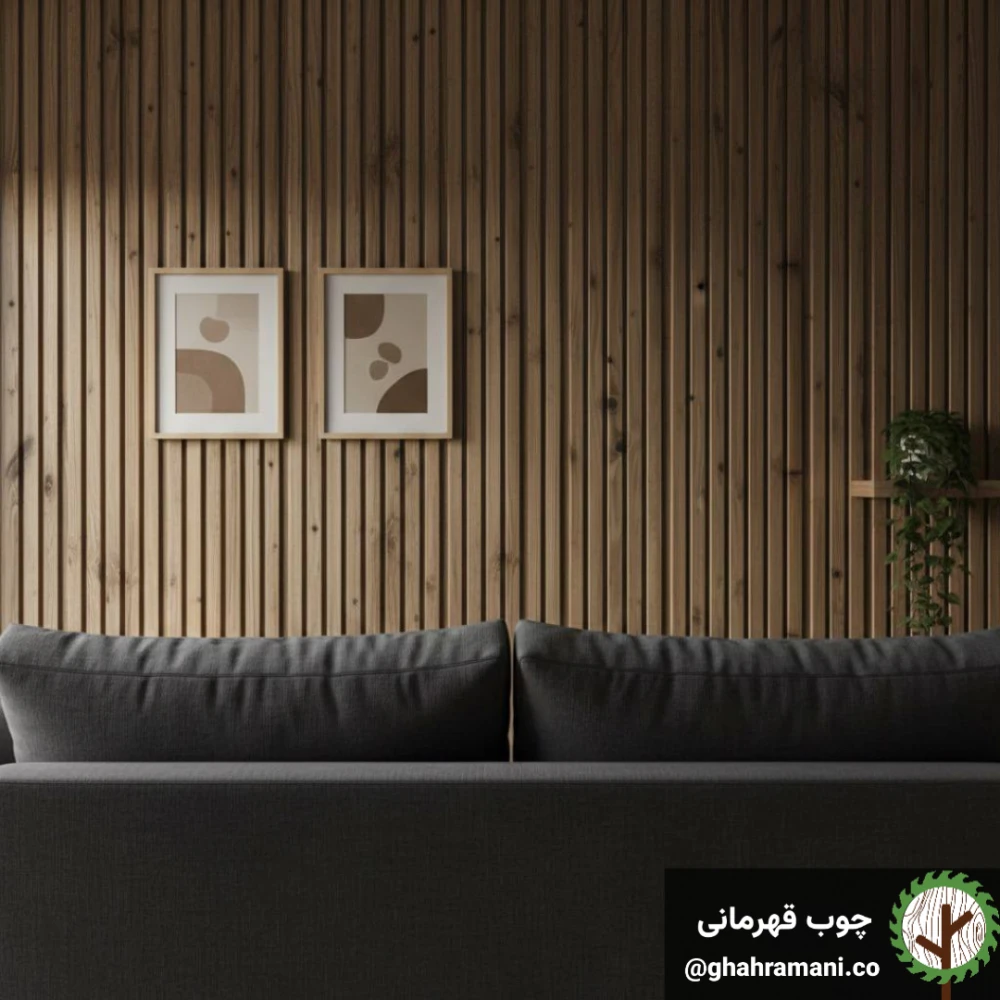 پنل ترموود هزار شیار 4000*112*19 میلیمتر