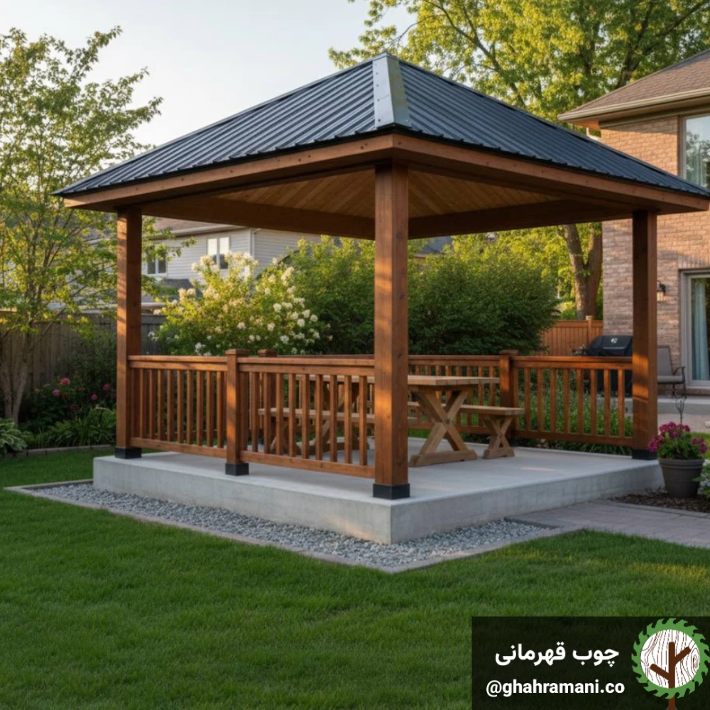 ستون گلولام ترموود ضخامت 85 میلیمتر