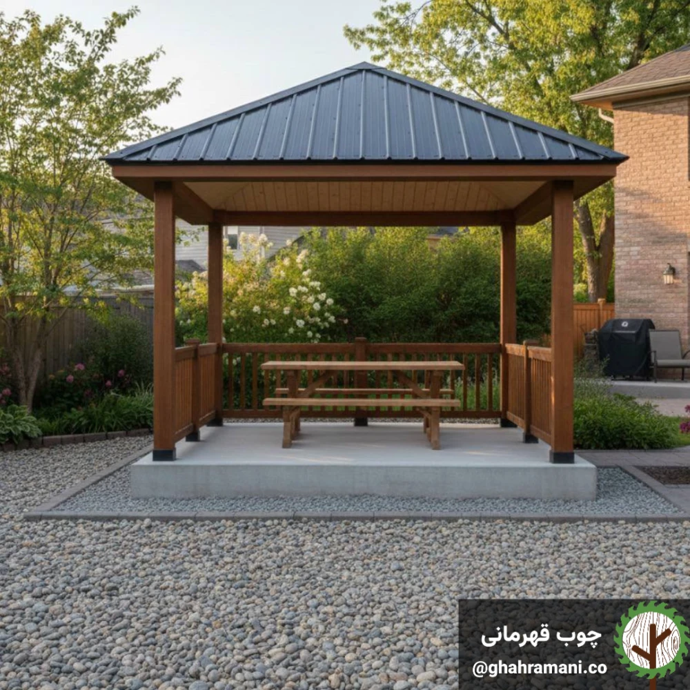 ستون گلولام ترموود ضخامت 85 میلیمتر