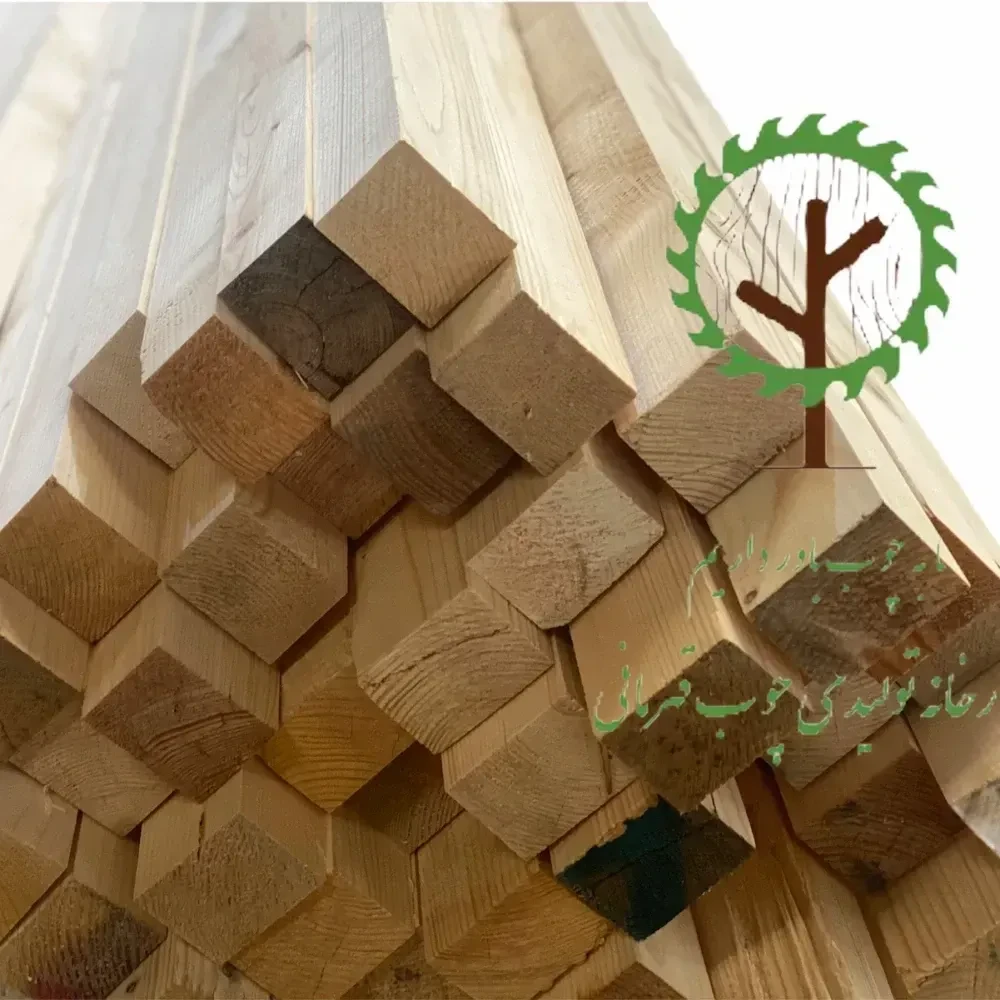چهارتراش نراد (بازو کمدی) | ضخامت 52 mm – عرض 34 mm – طول 6000 mm