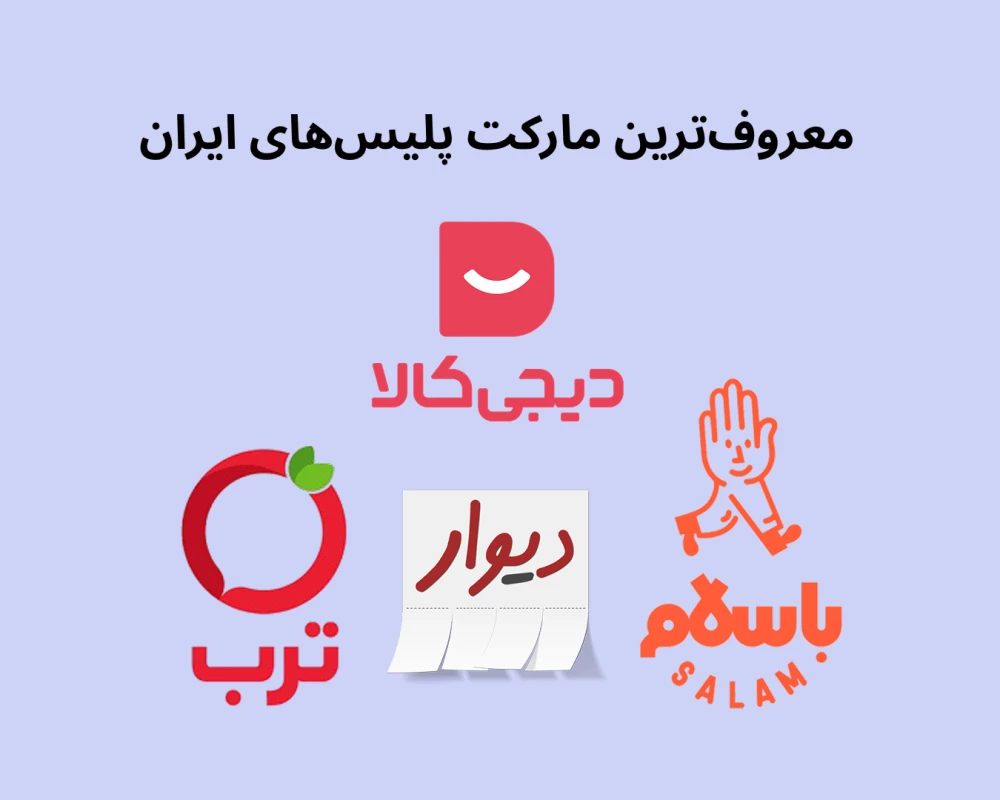 معرفی مارکت پلیسهای معروف ایران برای افزایش فروش معرفی مارکت پلیسهای معروف ایران برای افزایش فروش