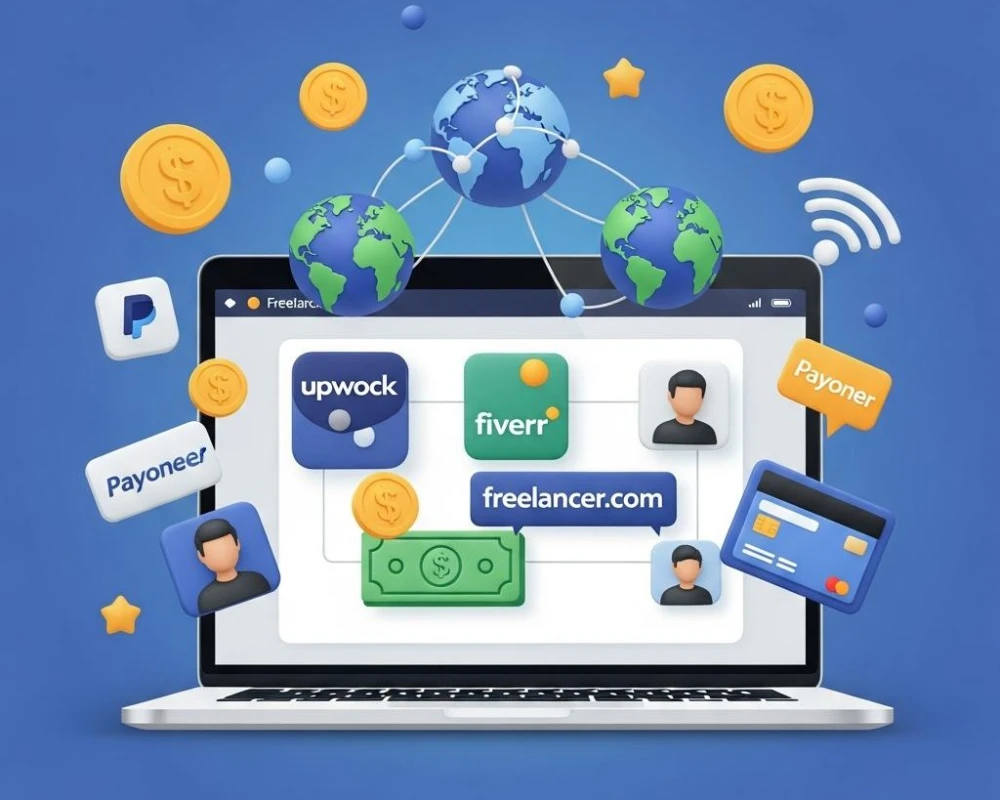 چگونه با سایت‌های فریلنسری خارجی درآمد دلاری داشته باشیم؟