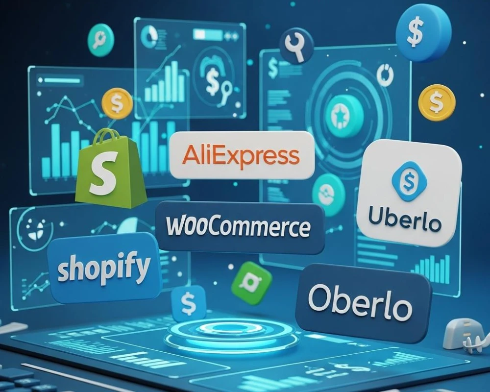 بهترین پلتفرم‌ها و ابزارها برای دراپشیپینگ دلاری