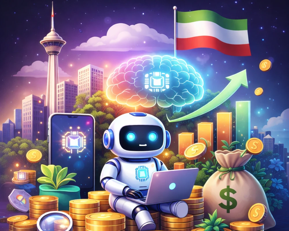 کسب درآمد با هوش مصنوعی در ایران چگونه است؟