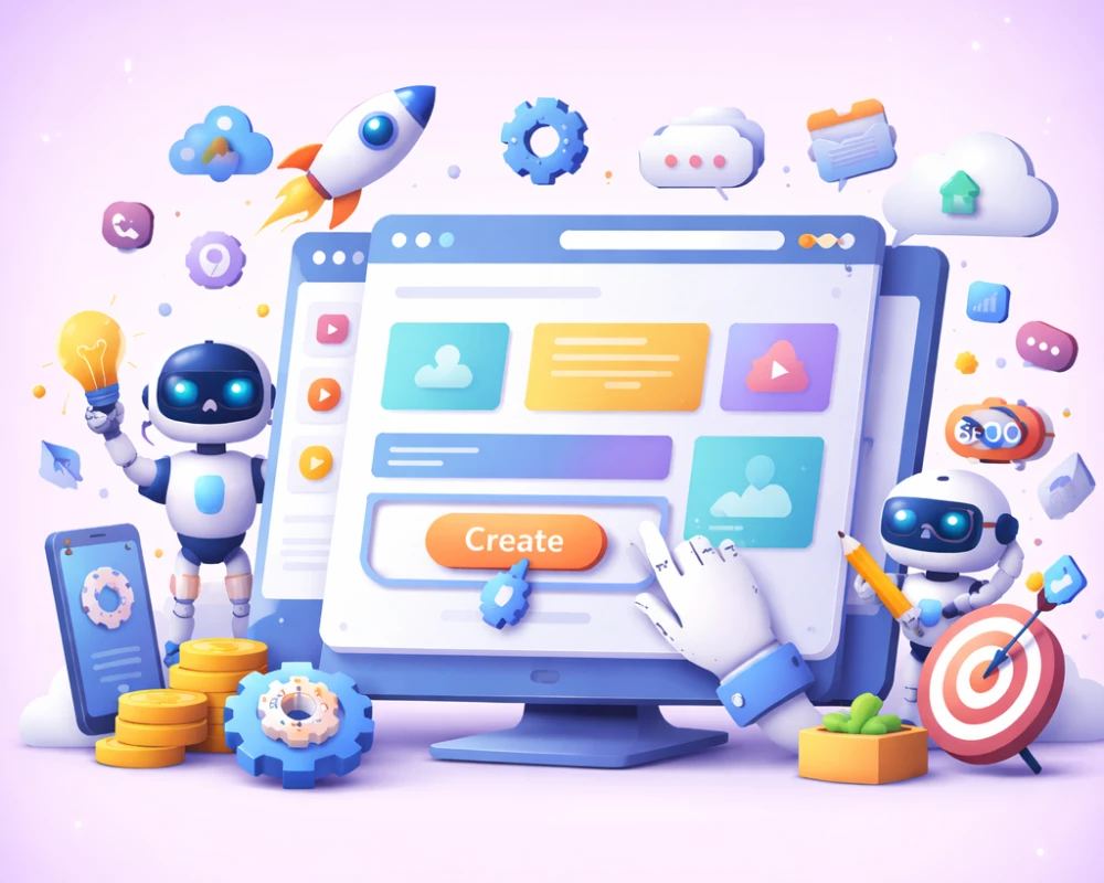 ساخت سایت با هوش مصنوعی: از ایده تا اجرا بدون کدنویسی