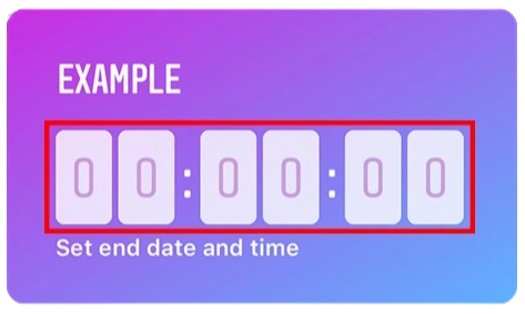 استیکر Countdown