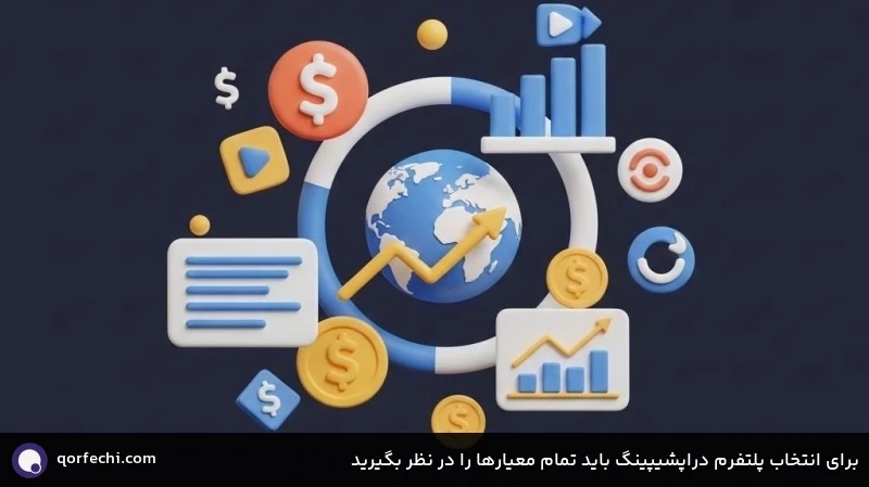 برای انتخاب پلتفرم دراپشیپینگ باید تمام معیارها را در نظر بگیرید