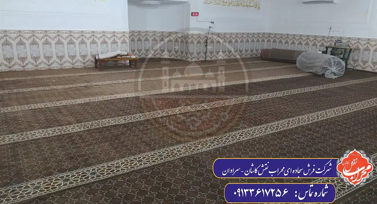 نمونه فرش سجاده ای در سراوان سیستان و بلوچستان