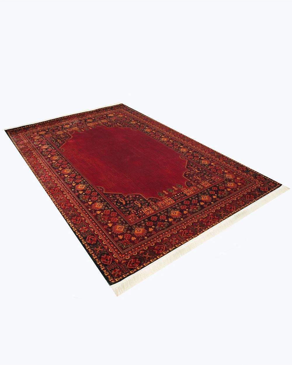 فرش 700 شانه تراکم 2100 کلکسیون بلوچی 100٪ آکرولیک کد 78029