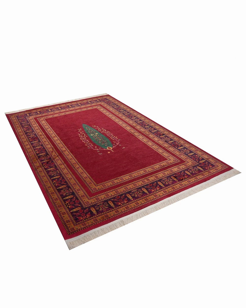 فرش 700 شانه تراکم 2100 کلکسیون بلوچی 100٪ آکرولیک کد 48052