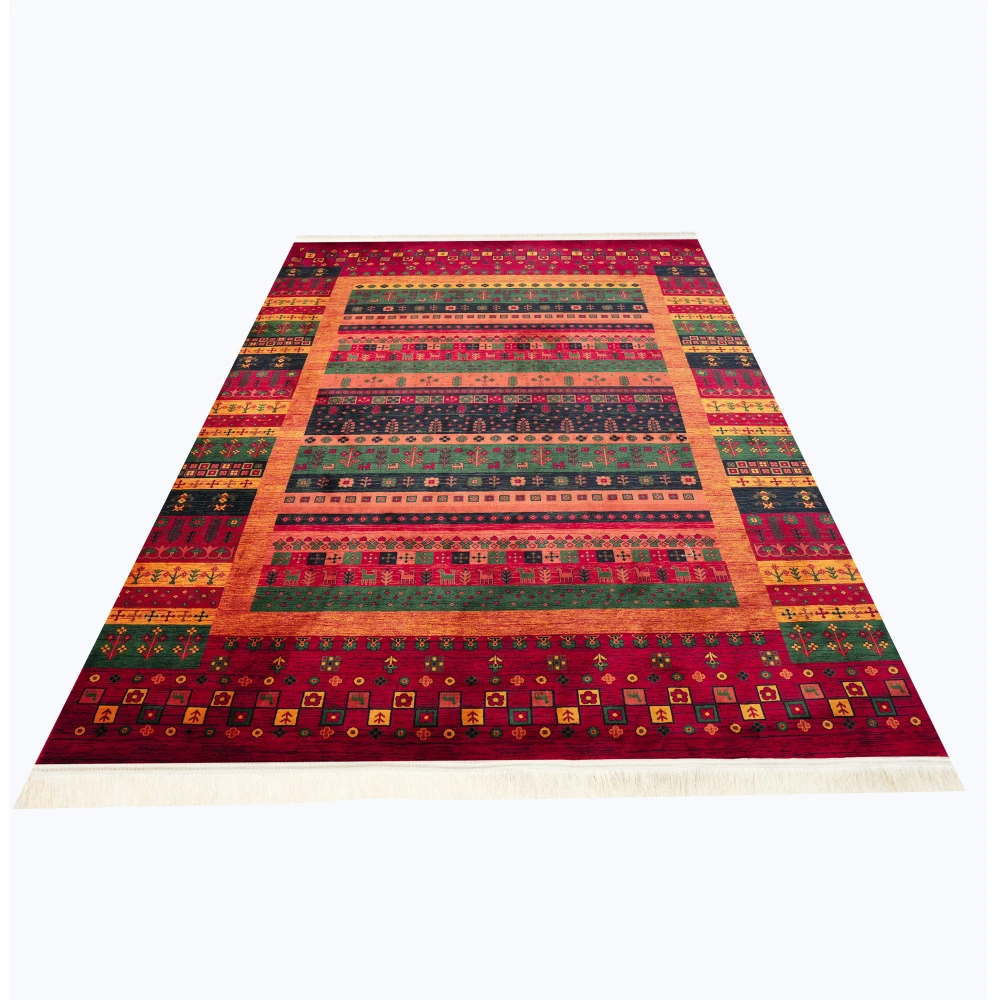 فرش 700 شانه تراکم 2100 کلکسیون بلوچی 100٪ آکرولیک کد 70053