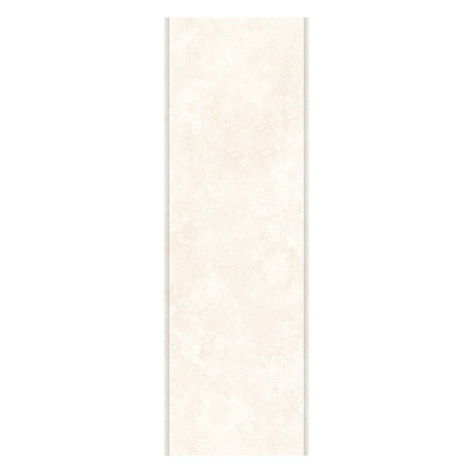 سرامیک پرسلان 120*40 مات تکاب صدفی دوطرف کونیک(کرم-دیواری)