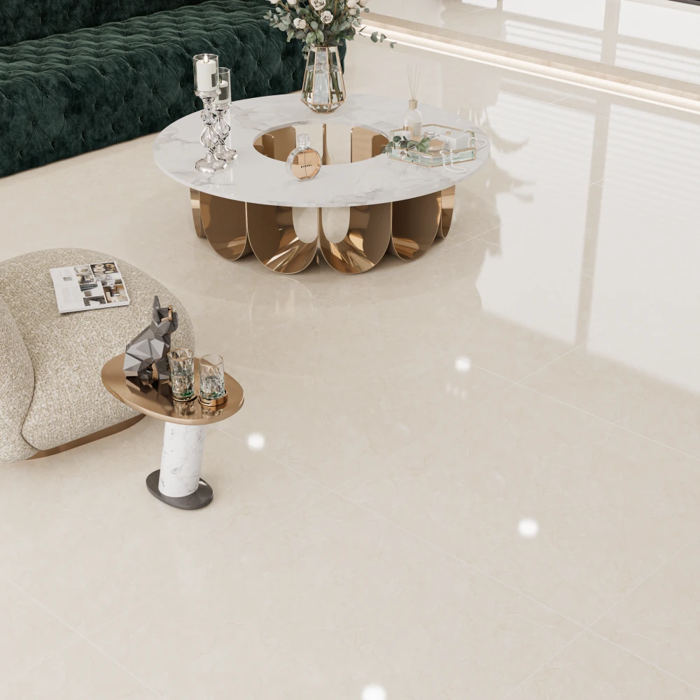 سرامیک پرسلان 80*80 پولیش دیورا مهرداد (روشن_کف)