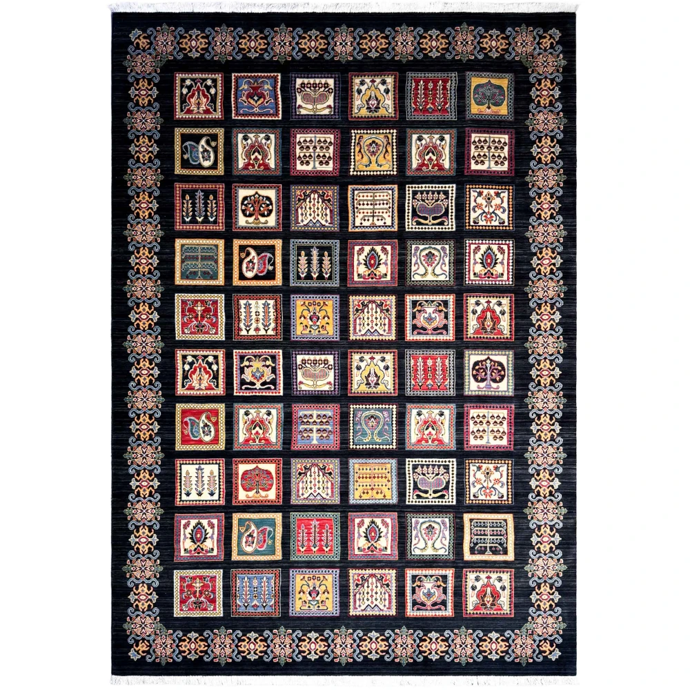 قالی صوف کلکسیون ابرش کد 5002