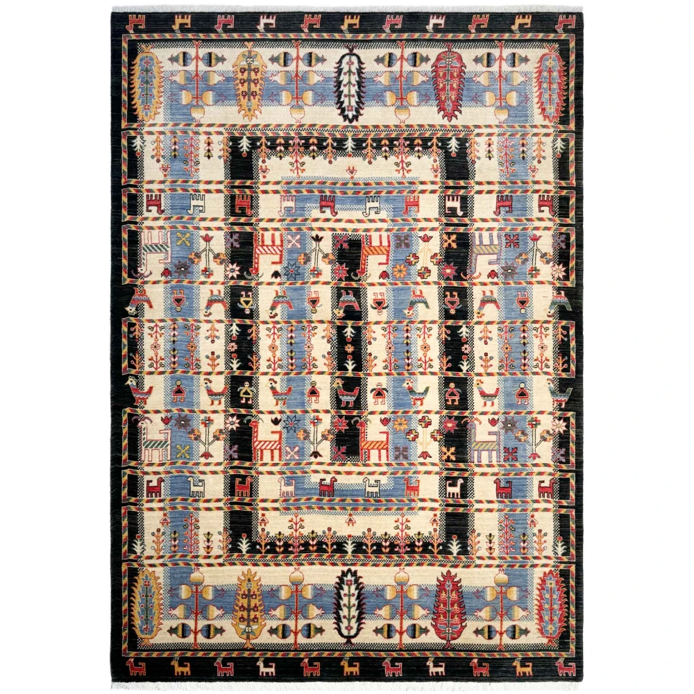 قالی صوف کلکسیون ابرش کد 5622