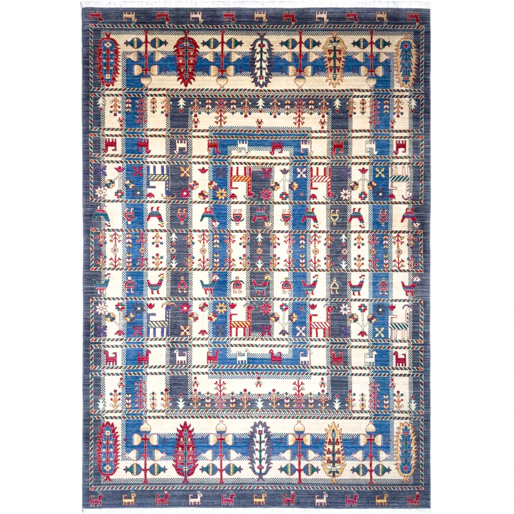 قالی صوف کلکسیون ابرش کد 5626