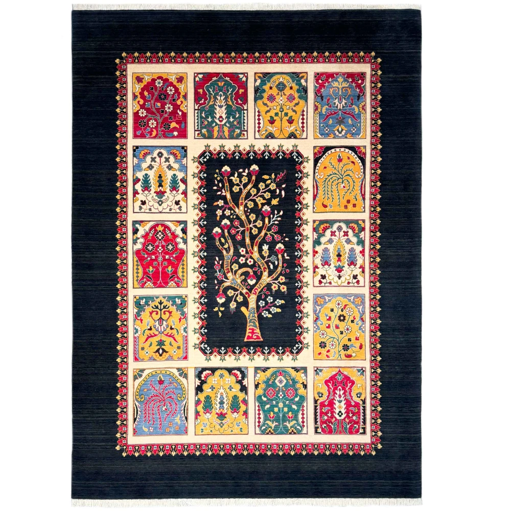 قالی صوف کلکسیون ابرش کد 5842