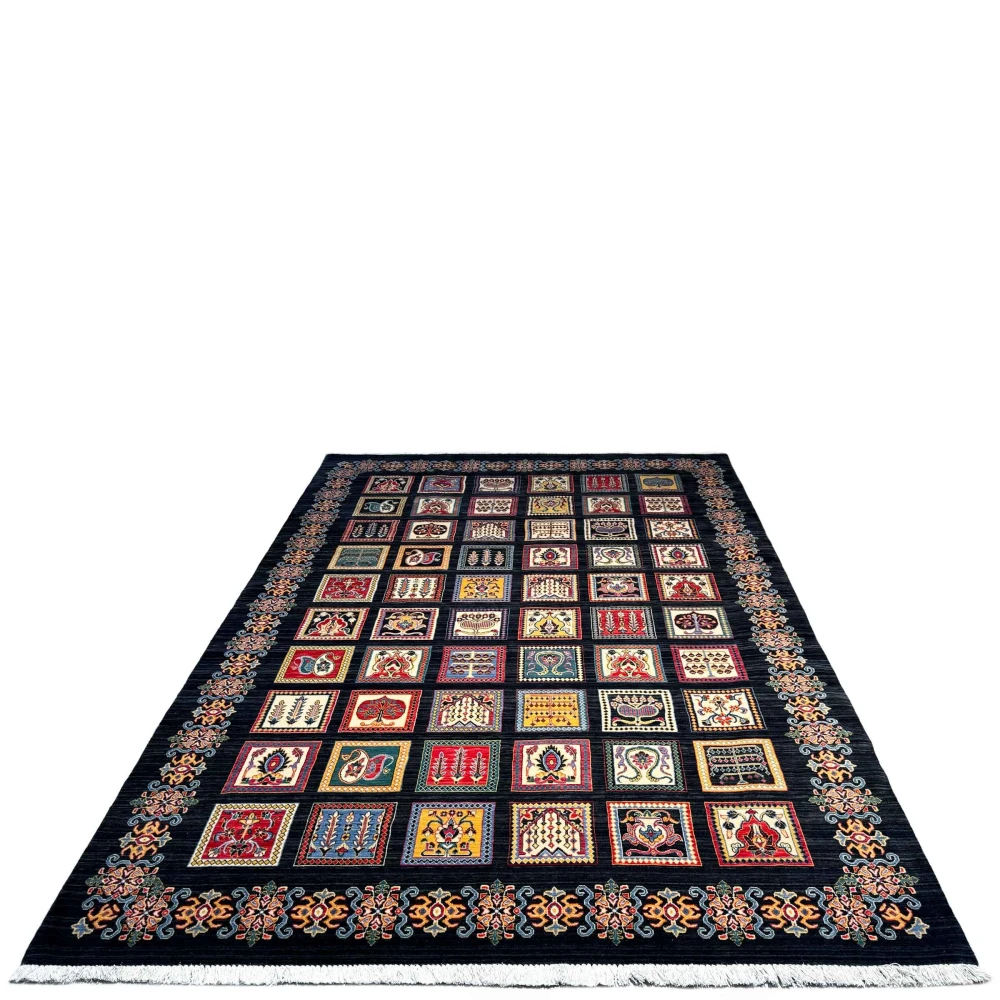 قالی صوف کلکسیون ابرش کد 5002