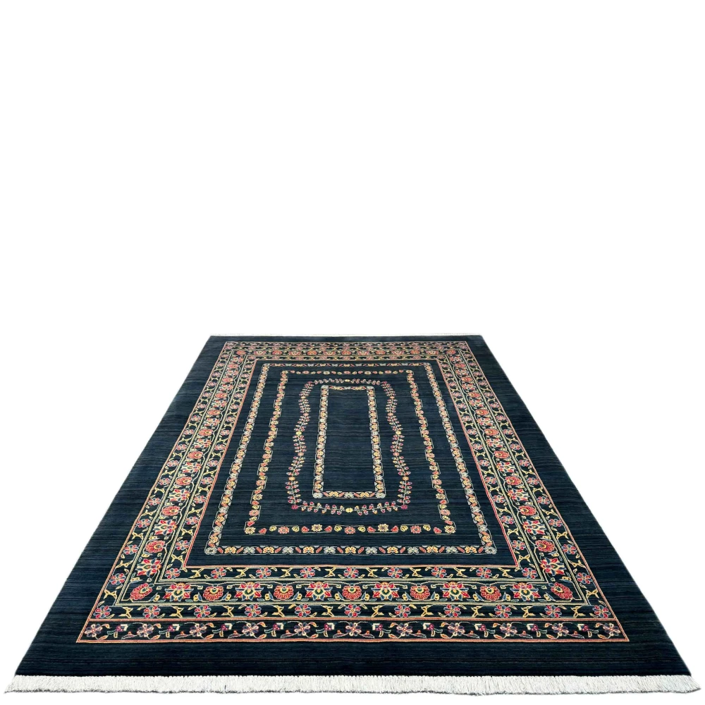 قالی صوف کلکسیون ابرش کد 5012