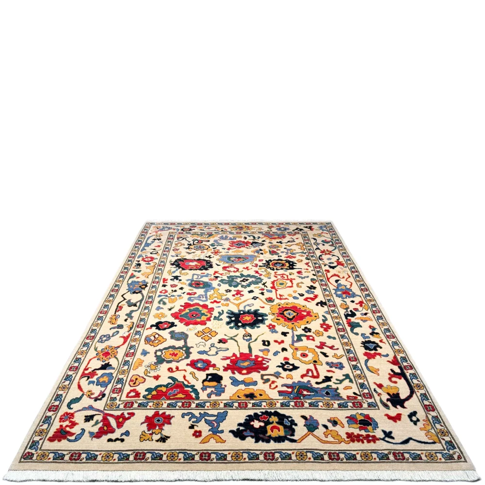 قالی صوف کلکسیون ابرش کد 5031