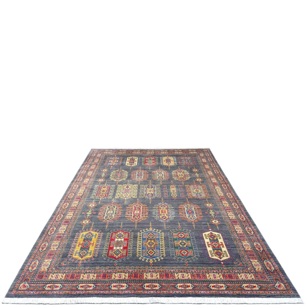 قالی صوف کلکسیون ابرش کد 5056