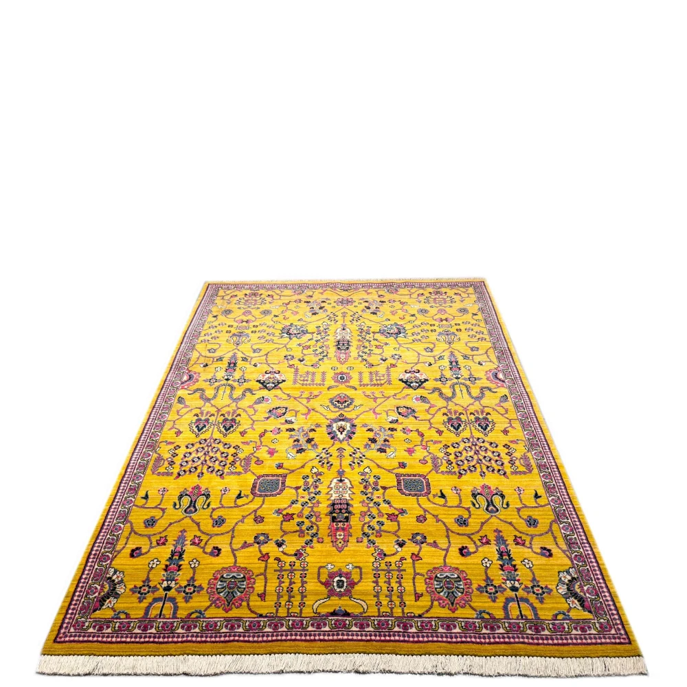 قالی صوف کلکسیون ابرش کد 5095