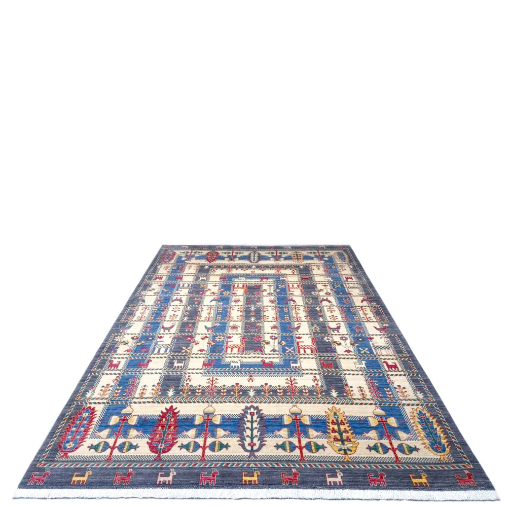 قالی صوف کلکسیون ابرش کد 5626