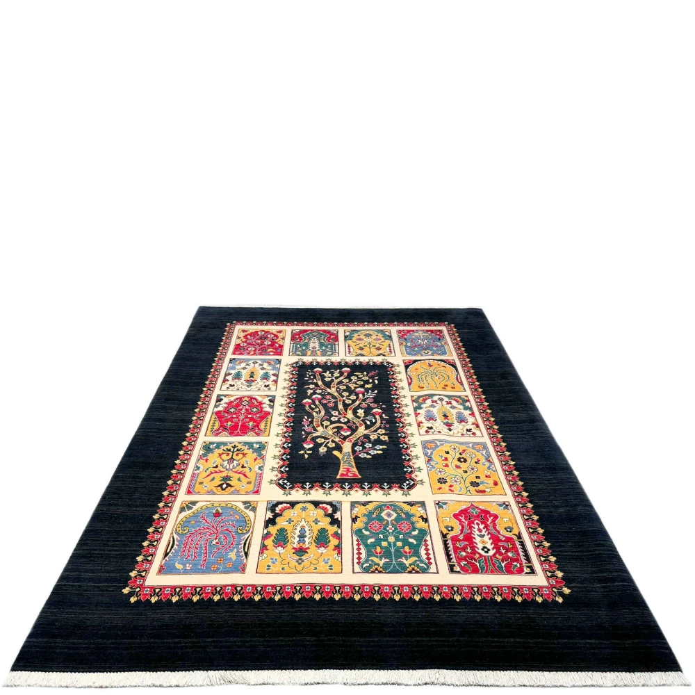 قالی صوف کلکسیون ابرش کد 5842