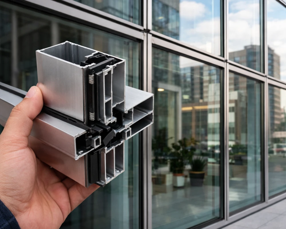 انتخاب پروفیل مناسب در نمای کرتین وال چه اهمیتی دارد؟