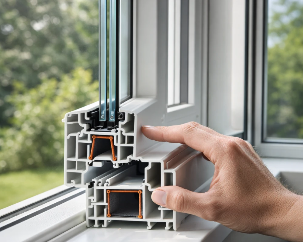 پروفیل UPVC چگونه طول عمر پنجره‌ را افزایش می‌دهد؟