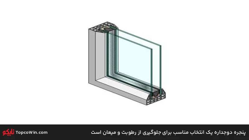 پنجره دوجداره یک انتخاب مناسب برای جلوگیری از رطوبت و میعان است